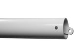 Permanent PVC Groundwater Bailer — White, 3.5″ OD × 36″
