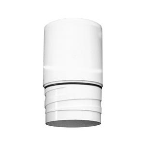 2" PVC male threaded well flat