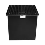 Tapas de alcantarilla, bóveda cuadrada para servicios públicos, tapa de acero, 24