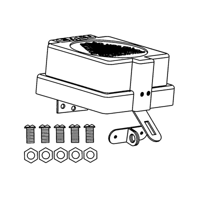 Well Protector, Square, Aluminum Lid, 6" Top Kit