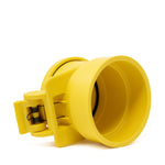 4 inch Sewer Cap: Yellow Female Footloose
