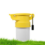 4 inch Sewer Cap: Yellow Female Footloose