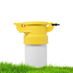 4 inch Sewer Cap: Yellow Female Footloose