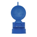 Footloose RV Site/Campground Sewer Cap, 4" Blue Female