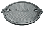 Manhole Covers, Round Manhole, Cast Iron Lid, 12