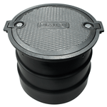Manhole Covers, Round Manhole, Cast Iron Lid, 12