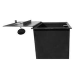 Manhole Covers, Square Utility Vault, Steel Lid, 36