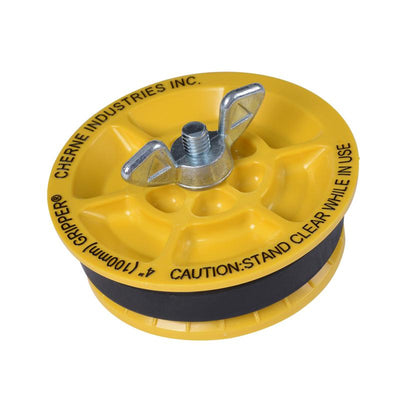 Cherne® 4"� End-of-Pipe Gripper® Plug, 17 PSI - 40 ft.