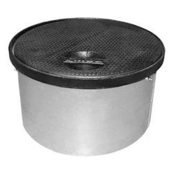 Manhole Covers, Round Manhole, Composite Lid, 18" x 12", Lay-In, Comp Lid, Black