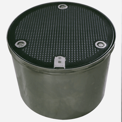 39" x 13", Cam-Lock, Composite Lid, Stainless Steel Rim & Skirt