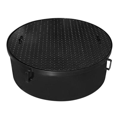 Manhole Covers, Round Manhole, Steel Lid, 38" x 13", Lay-In