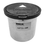 Manhole Covers, Round Manhole, Monitoring Well, Steel Lid, 8