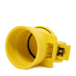 4 inch Sewer Cap: Yellow Female Footloose