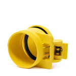 4 inch Sewer Cap: Yellow Male Footloose