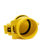 4 inch Sewer Cap: Yellow Male Footloose