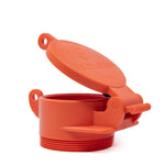 4 inch Sewer Cap: Orange Male Footloose