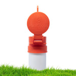 4 inch Sewer Cap: Orange Female Footloose