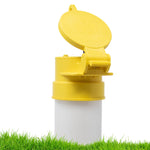 4 inch Sewer Cap: Yellow Female Footloose