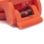 4 inch Sewer Cap: Orange Female Footloose