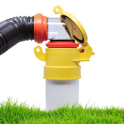 4 inch Sewer Cap: Yellow Female Footloose