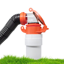 4 inch Sewer Cap: Orange Male Footloose