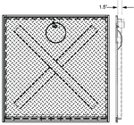 Square Manhole Cover, Vault 36