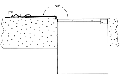 Square Manhole Cover, Vault 12"x12"x 24" Steel Lay-In Lid