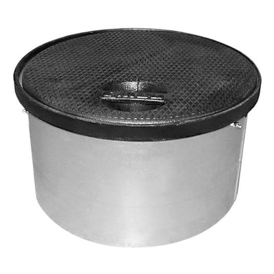 Manhole Covers, Round Manhole, Cast Iron Lid, 18" x 24", Lay-In, Steel Skirt