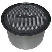 Manhole Covers, Round Manhole, Cast Iron Lid, 12" x 12", Lay-In