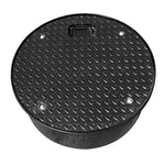 Manhole Covers, Round Manhole, Steel Lid, 24