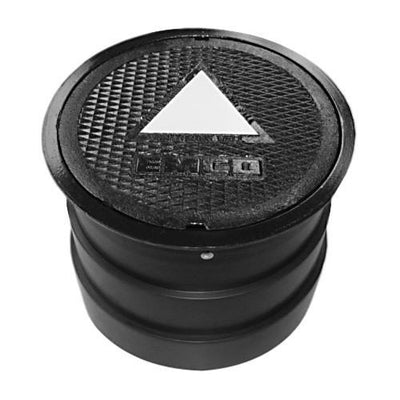 Manhole Covers, Round Manhole, Monitoring Well, Ductile Lid, 12" x  12" Monitoring Well Manhole, Lay-In lid