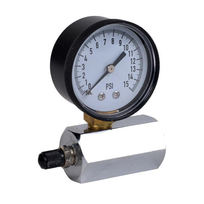 Gauge 2" Face 0-15 psi - 0.1 psi Increments