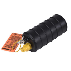 Enchufe esférico Cherne 4" Muni, 3/4" Bypass